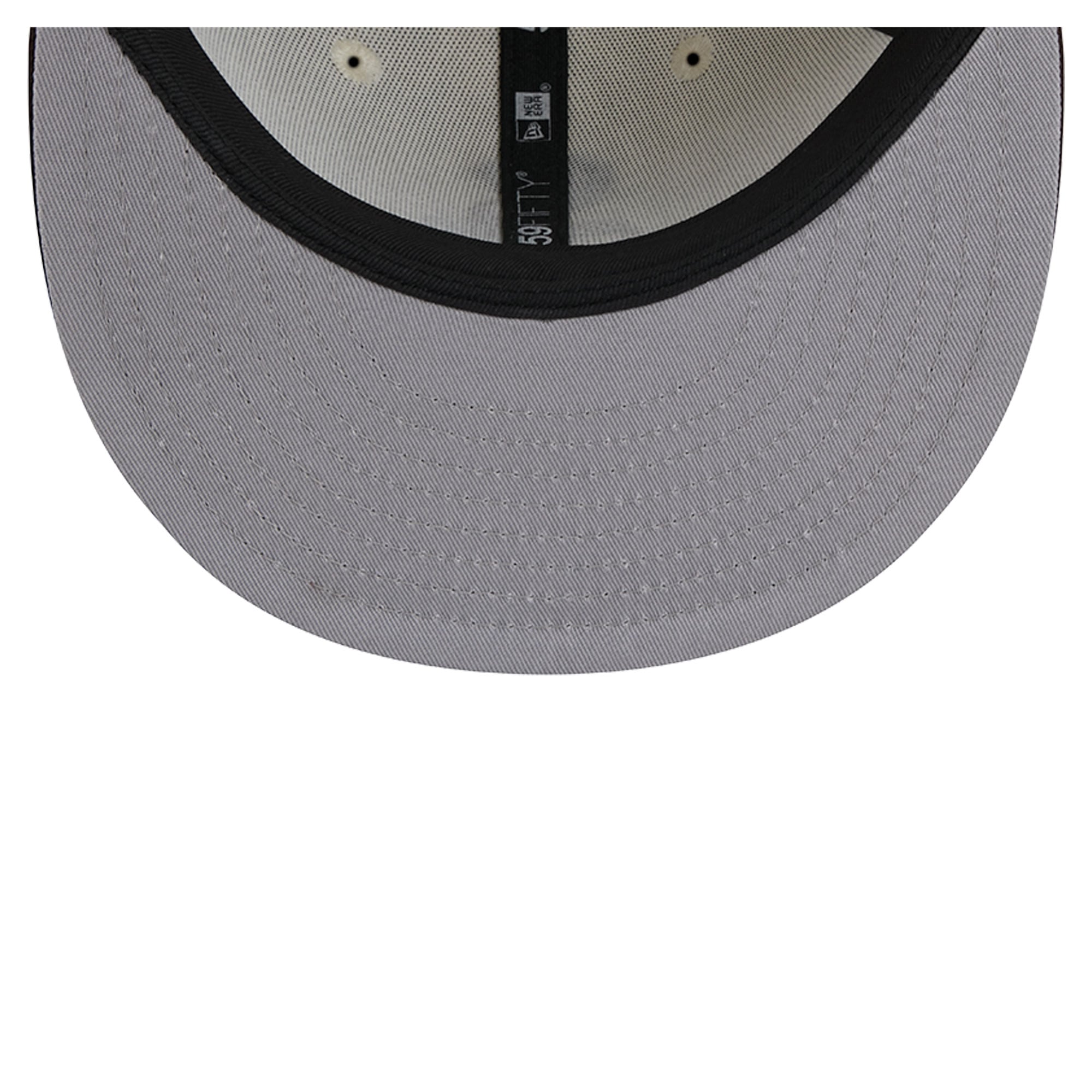 Men's New Era Natural/Brown Chicago White Sox Pumpkin Spice 59FIFTY Fitted Hat