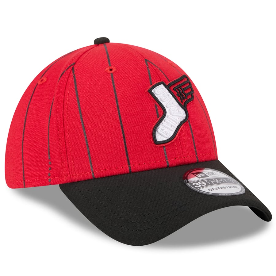 Chicago White Sox New Era 2025 City Connect 39THIRTY Flex Hat - Red/Black