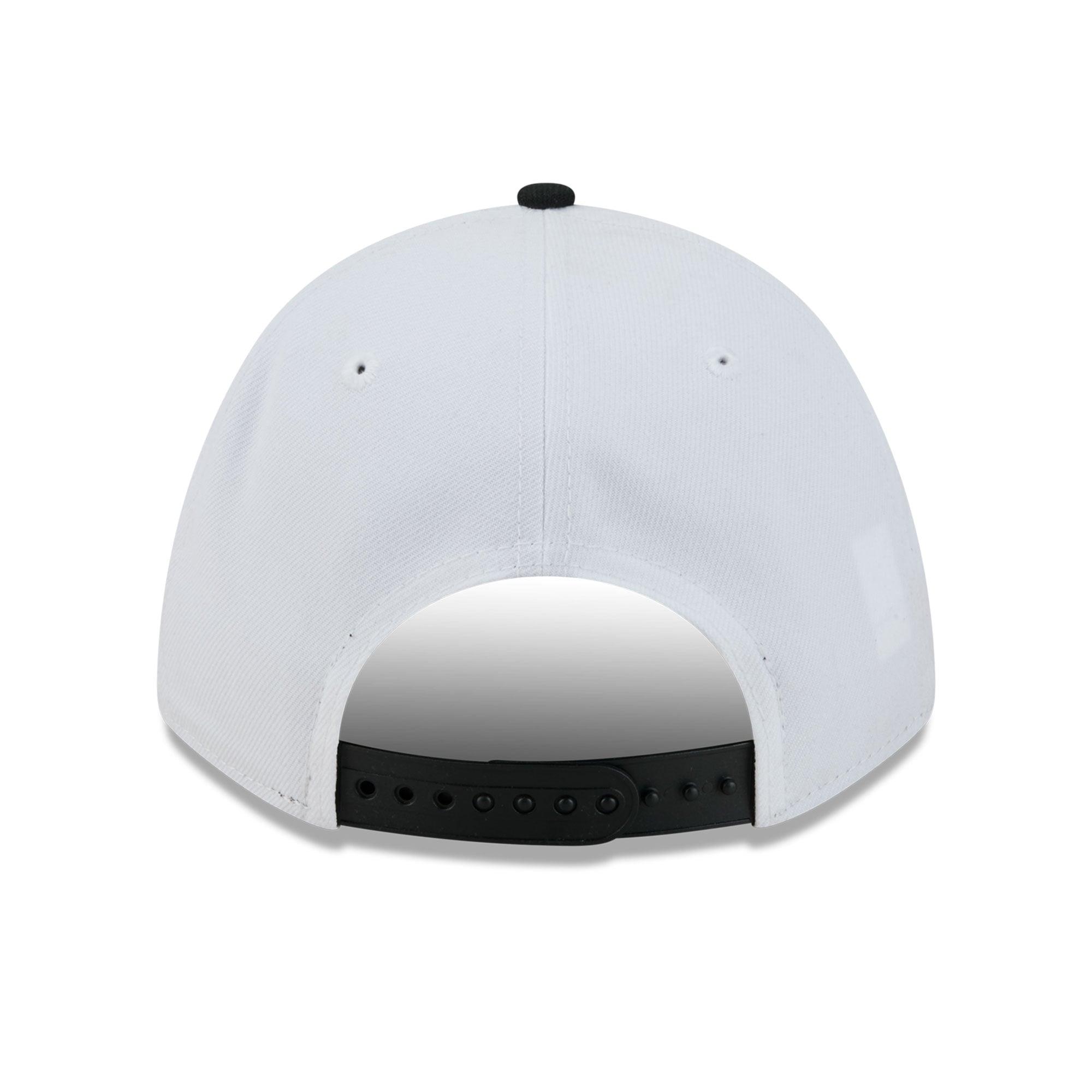 Casquette ajustable New Era blanche et noire Chicago White Sox Loyal 9FORTY M-Crown pour homme