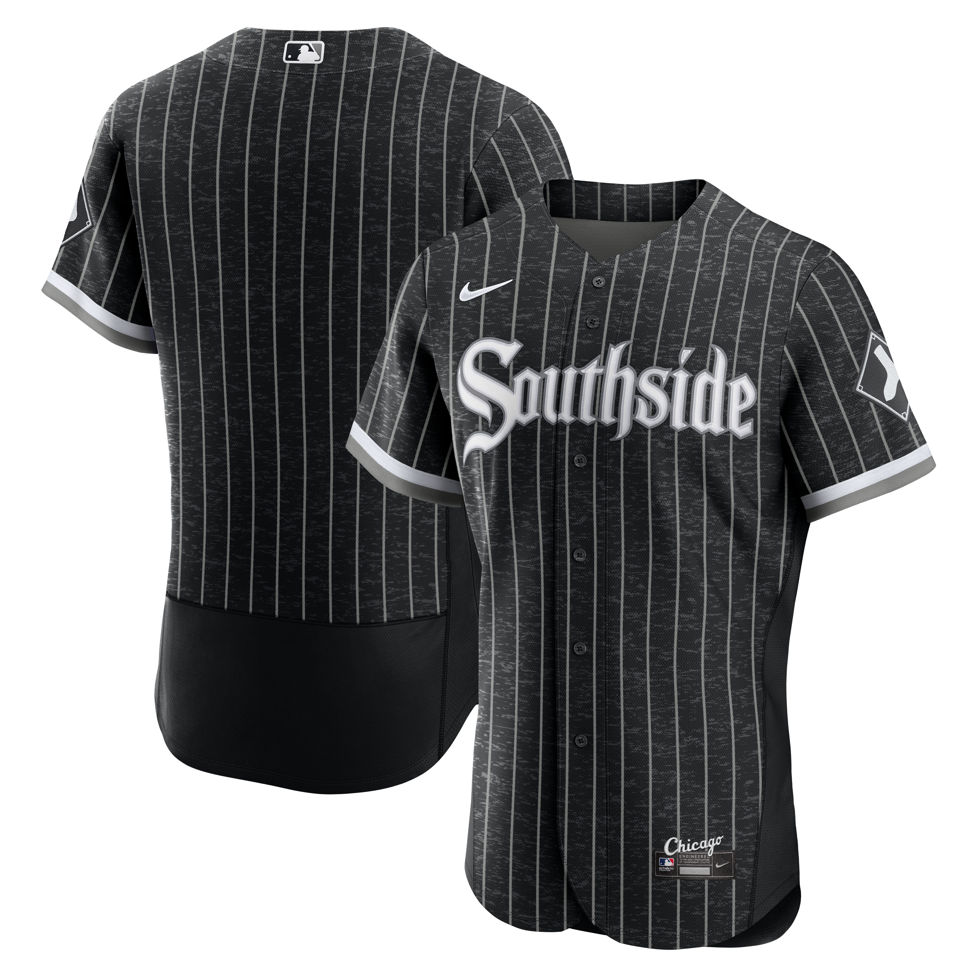 Men's Nike  Black Chicago White Sox Alternate Authentic Jersey
