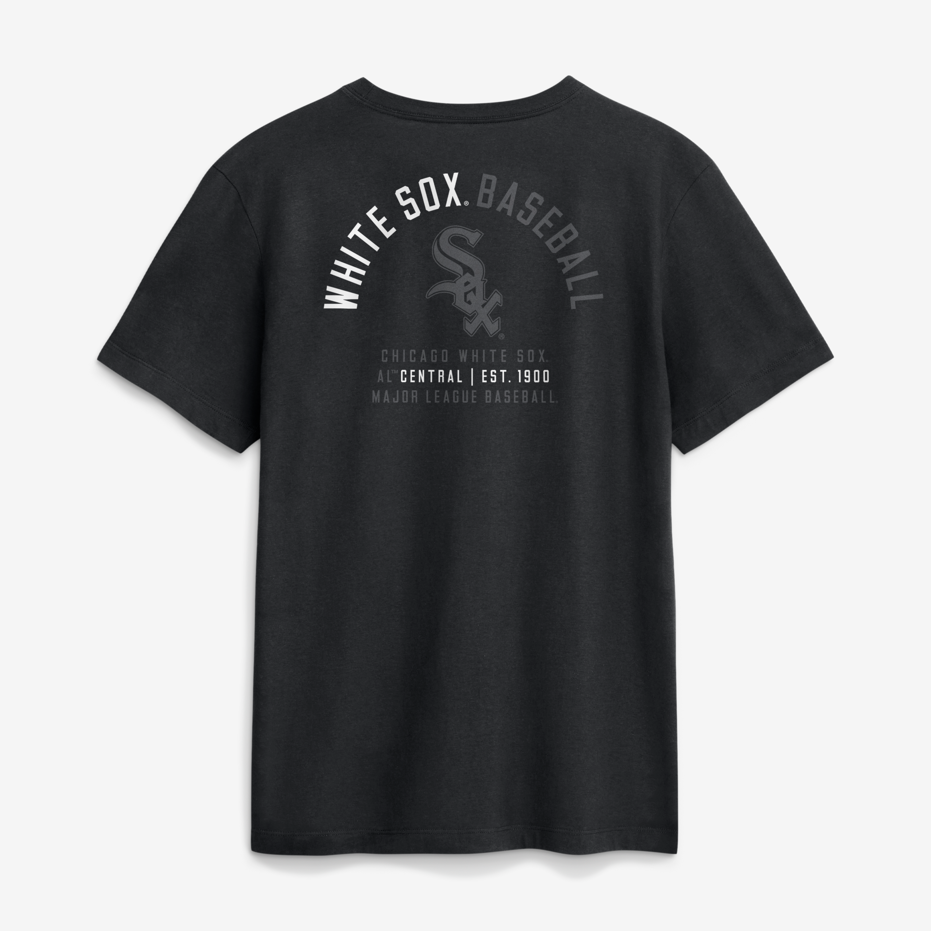 Men's Nike Black Chicago White Sox Split Logo T-Shirt