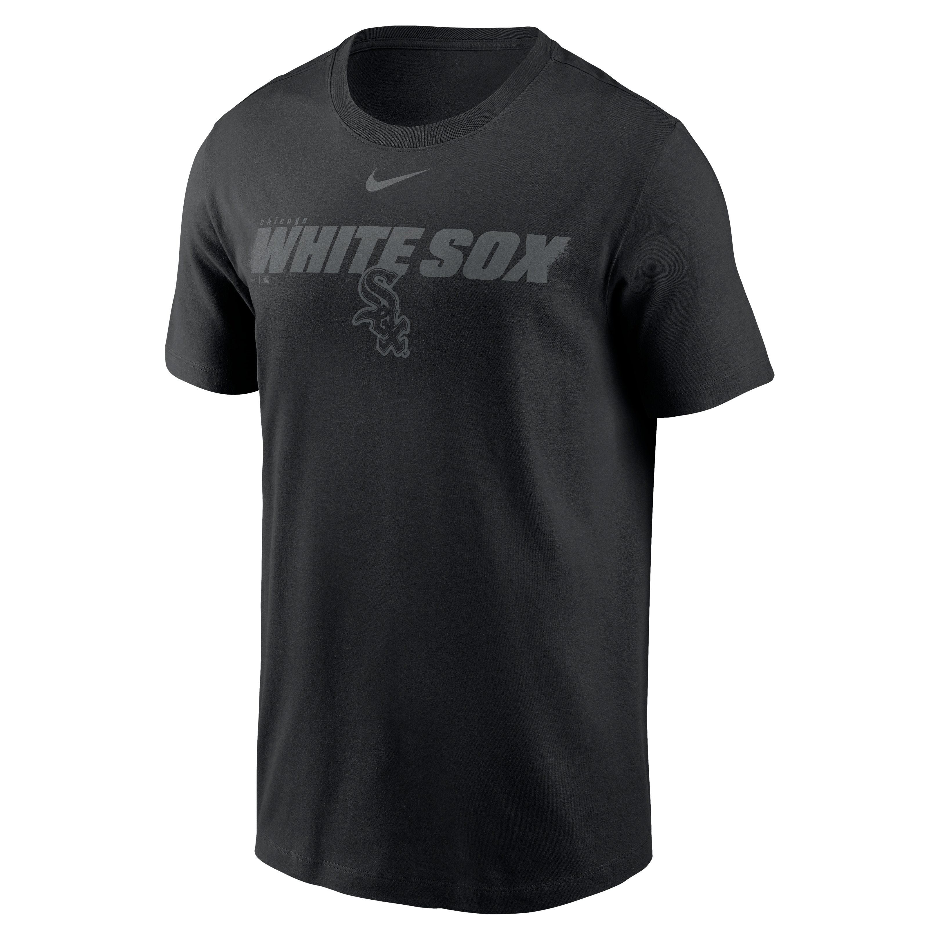 T-shirt Nike noir Chicago White Sox Tonal Club pour homme
