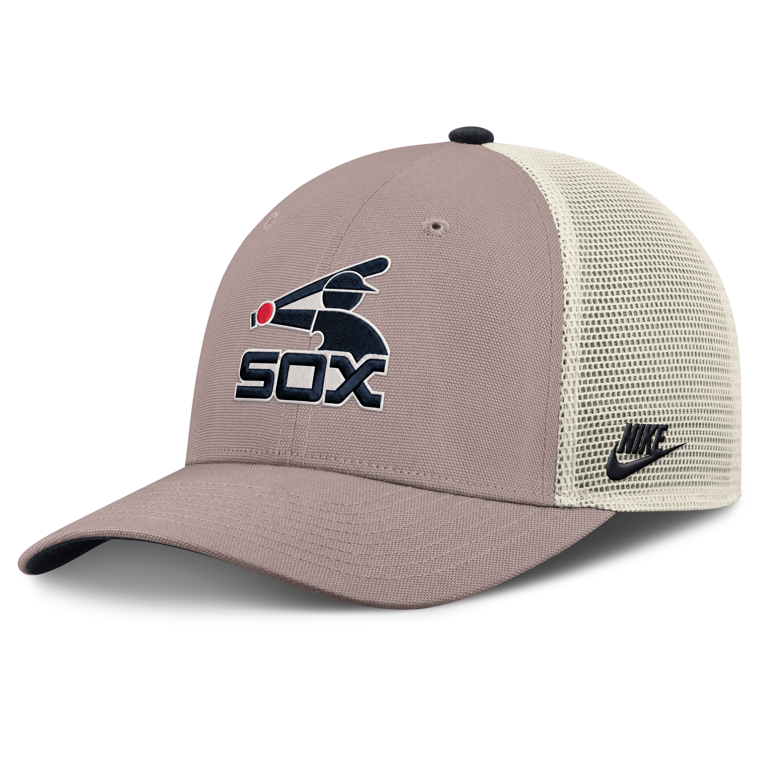 Casquette trucker ajustable Nike kaki Chicago White Sox Cooperstown Rise pour homme