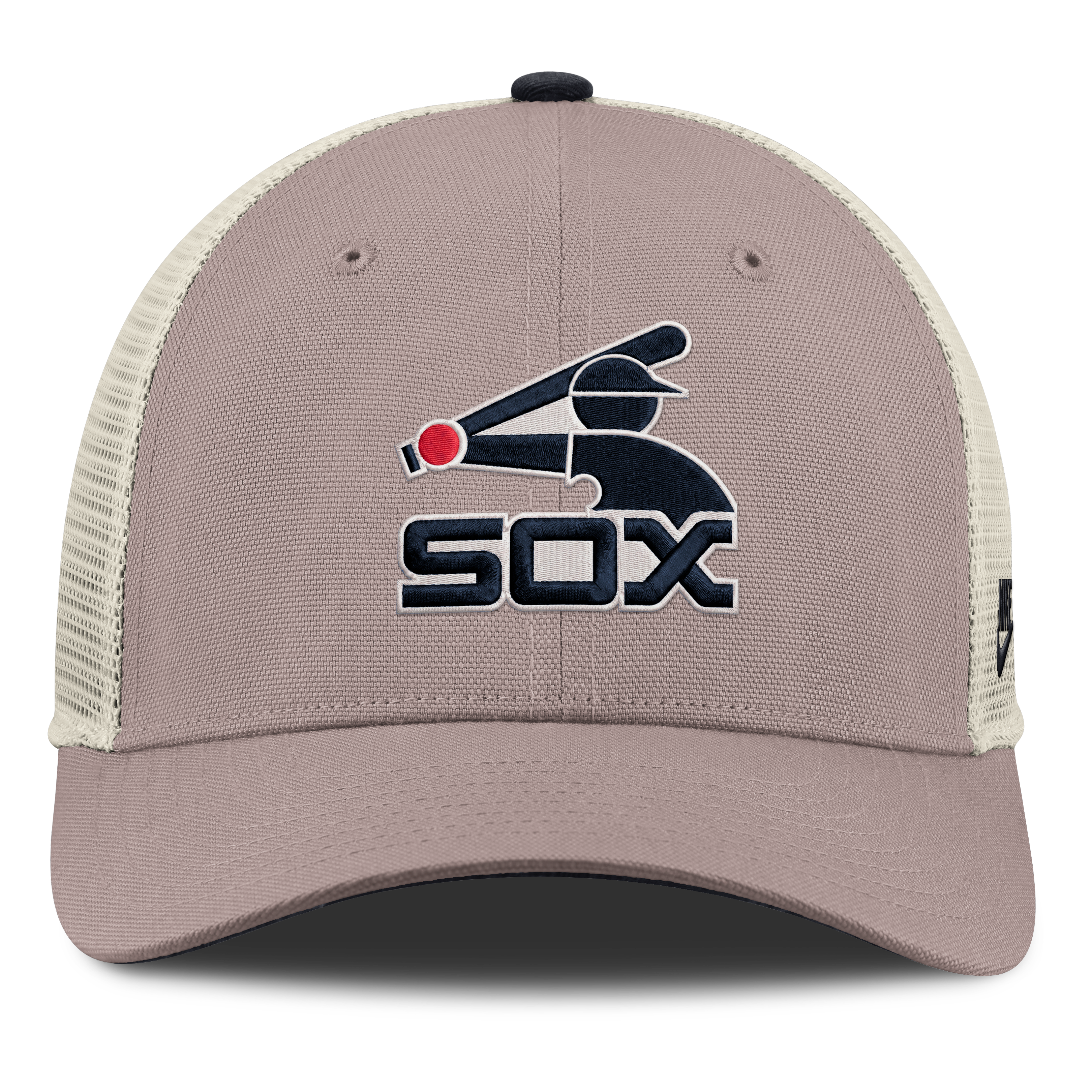 Casquette trucker ajustable Nike kaki Chicago White Sox Cooperstown Rise pour homme