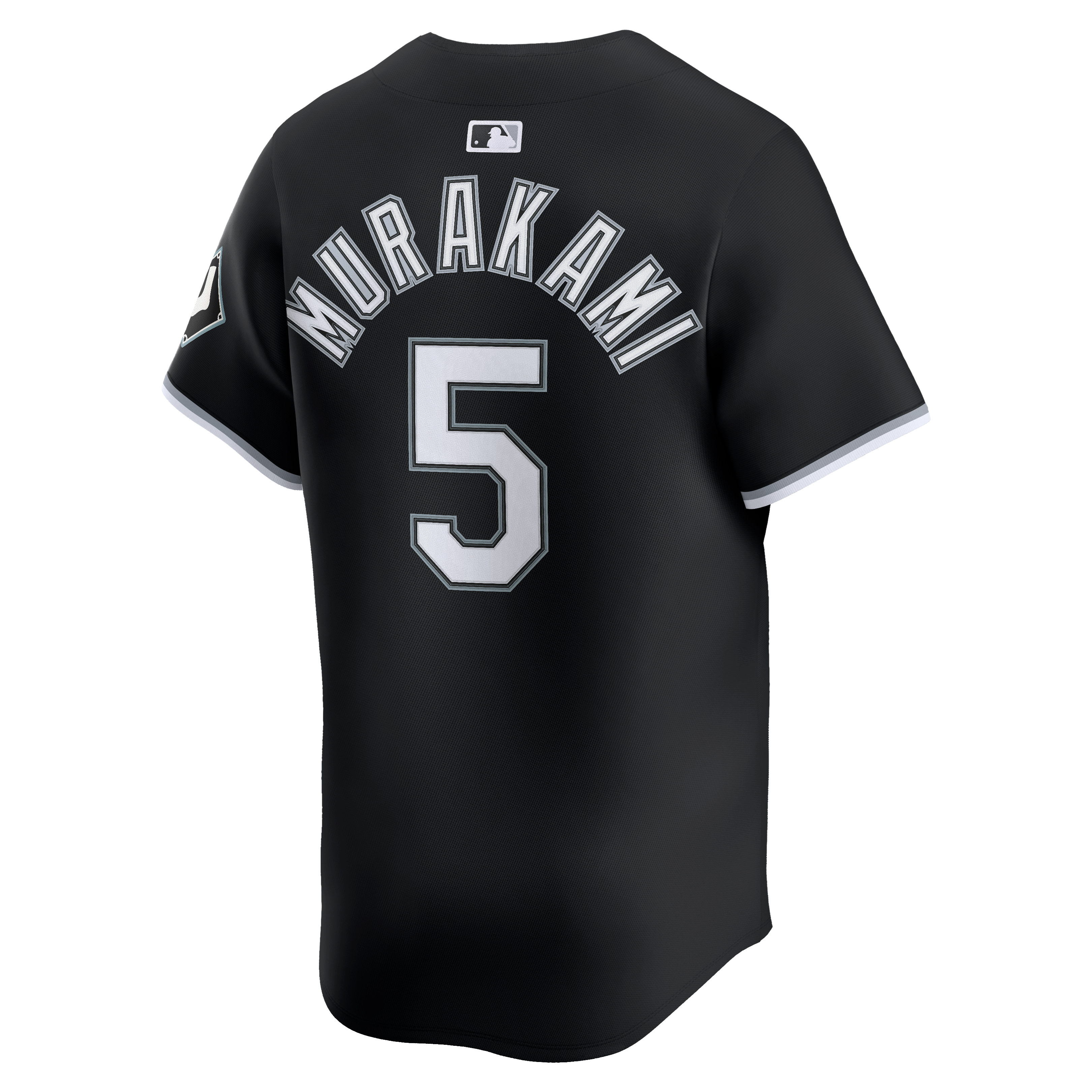 Men's Nike Munetaka Murakami Black Chicago White Sox Alternate Limited Jersey