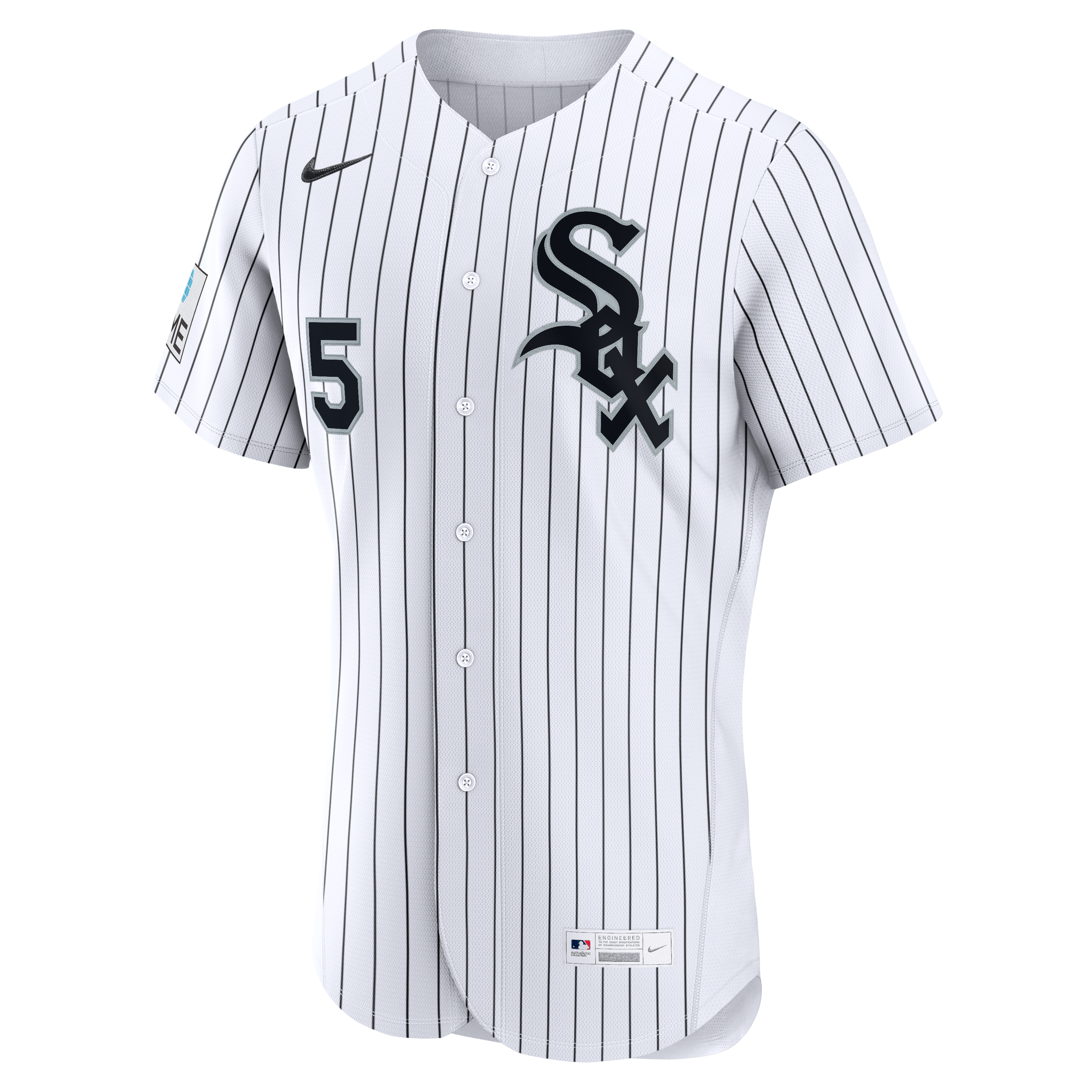 Maillot authentique Nike Munetaka Murakami blanc des Chicago White Sox avec patch de sponsor pour homme