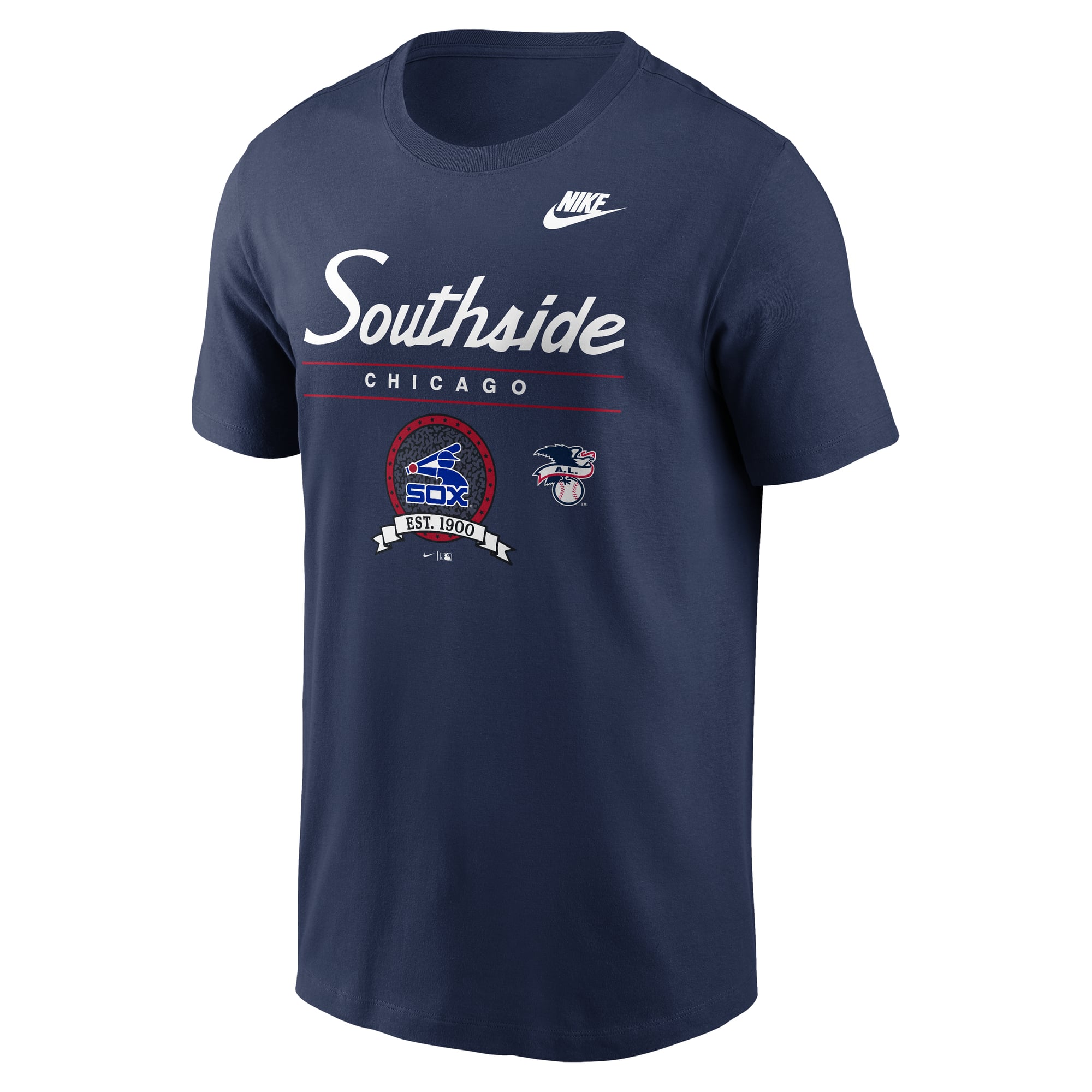 Men's Nike Navy Chicago White Sox Cooperstown Graphic T-Shirt