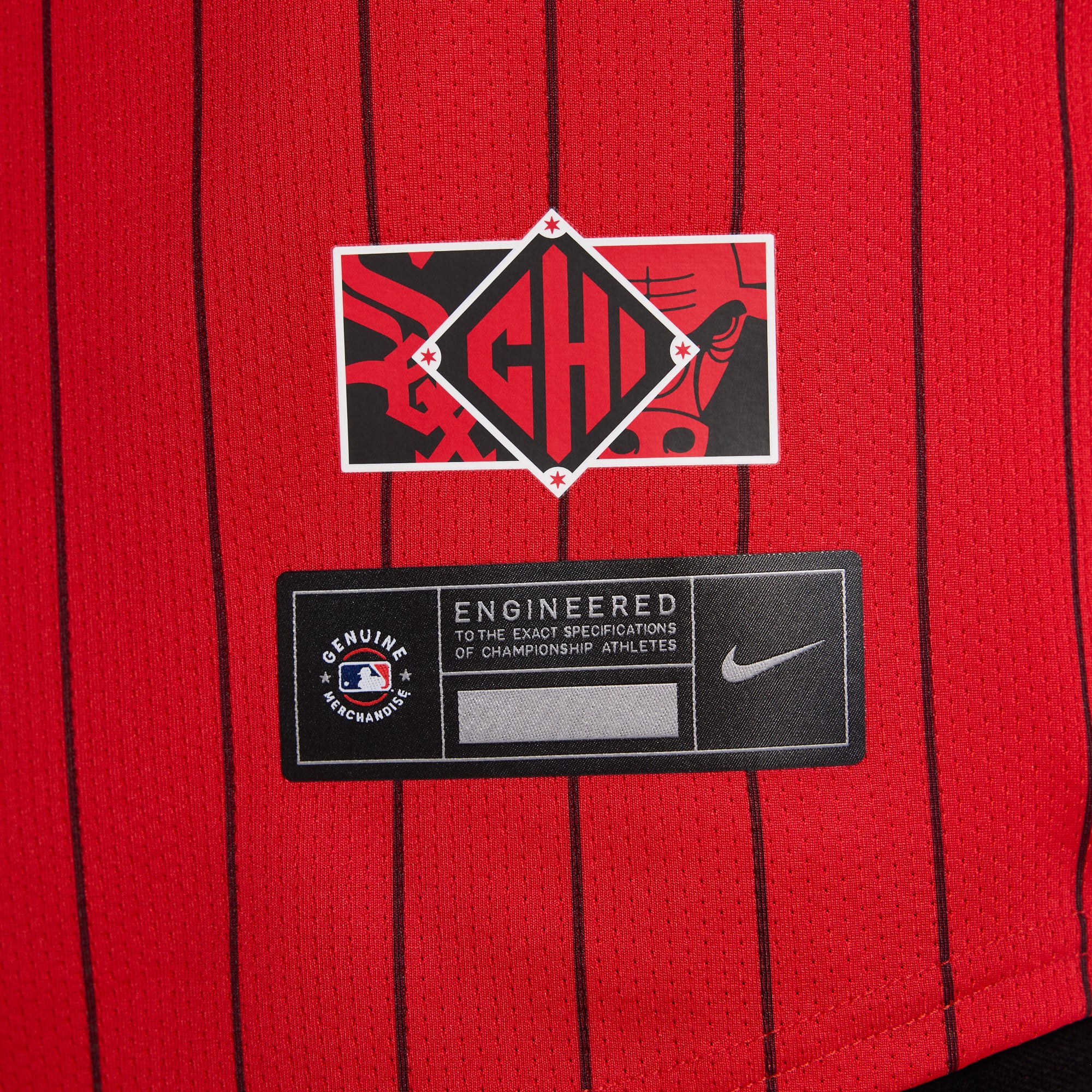 Men's Nike Red/Black Chicago White Sox 2025 City Connect Limited Jersey