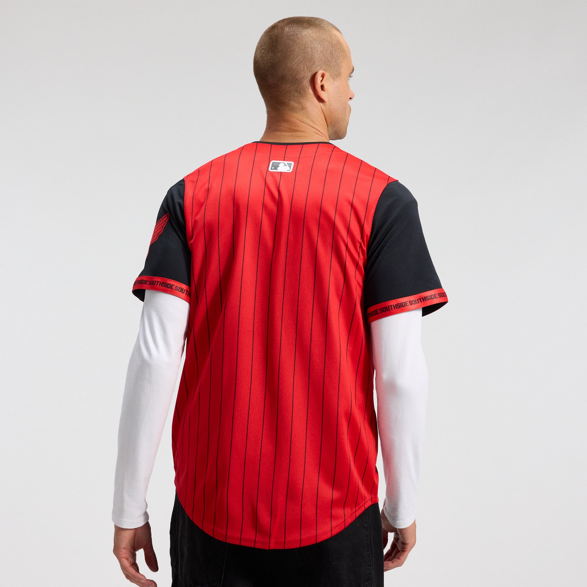 Men's Nike Red/Black Chicago White Sox 2025 City Connect Limited Jersey