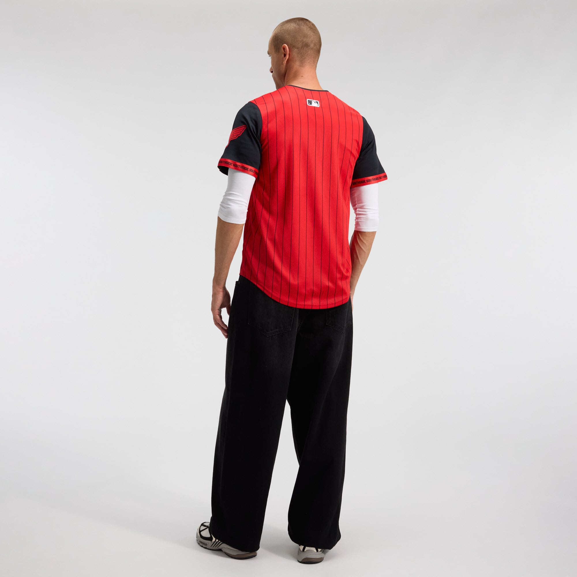 Men's Nike Red/Black Chicago White Sox 2025 City Connect Limited Jersey
