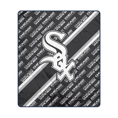 Chicago White Sox Pegasus 60" x 70" Diagonal Lined Wordmark Ultra Soft Blanket