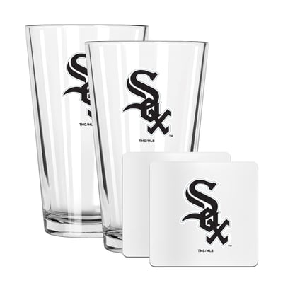 Chicago White Sox The Memory Company 16oz. Pint Glass and Coaster Set