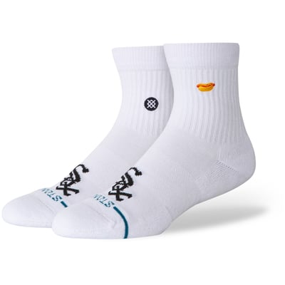 Chicago White Sox Stance Unisex Hot Dog Quarter Socks - White