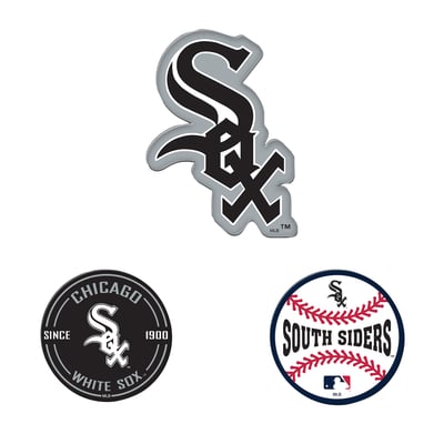  Chicago White Sox WinCraft 3-Pack Premium Fridge Magnet Set