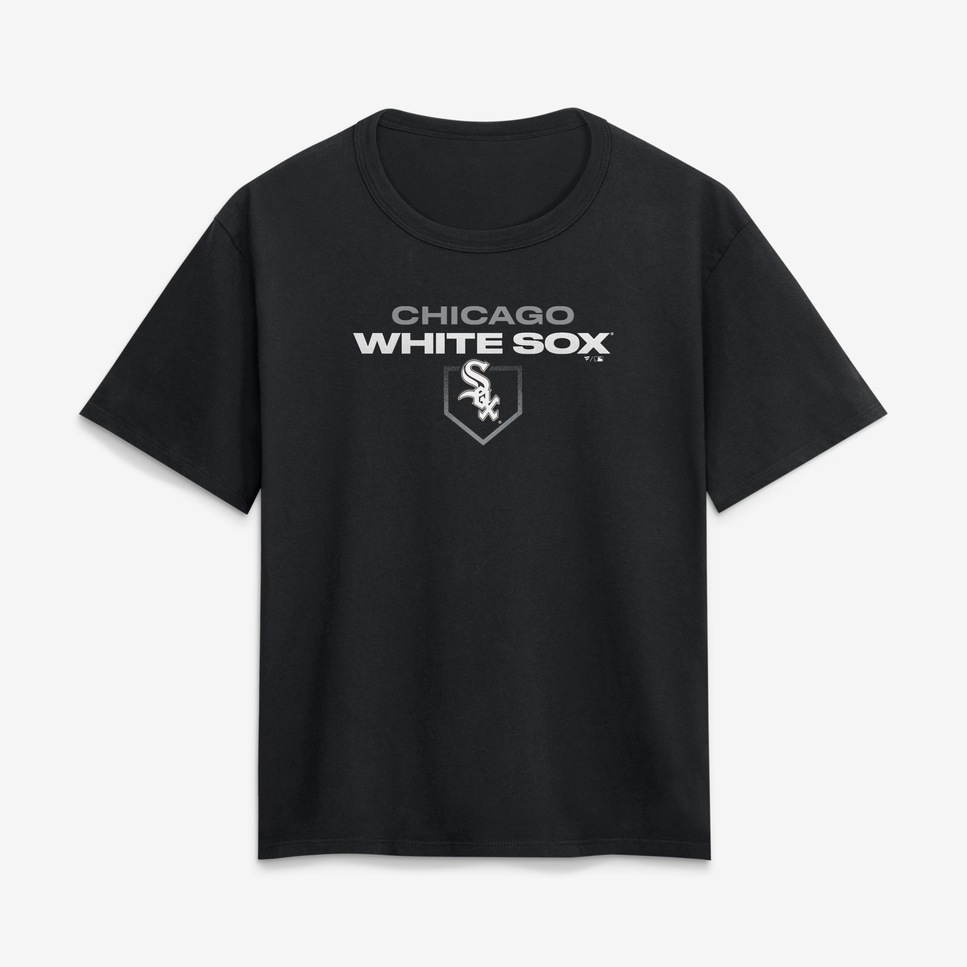 T-shirt Fanatics noir pour femmes Chicago White Sox Legacy