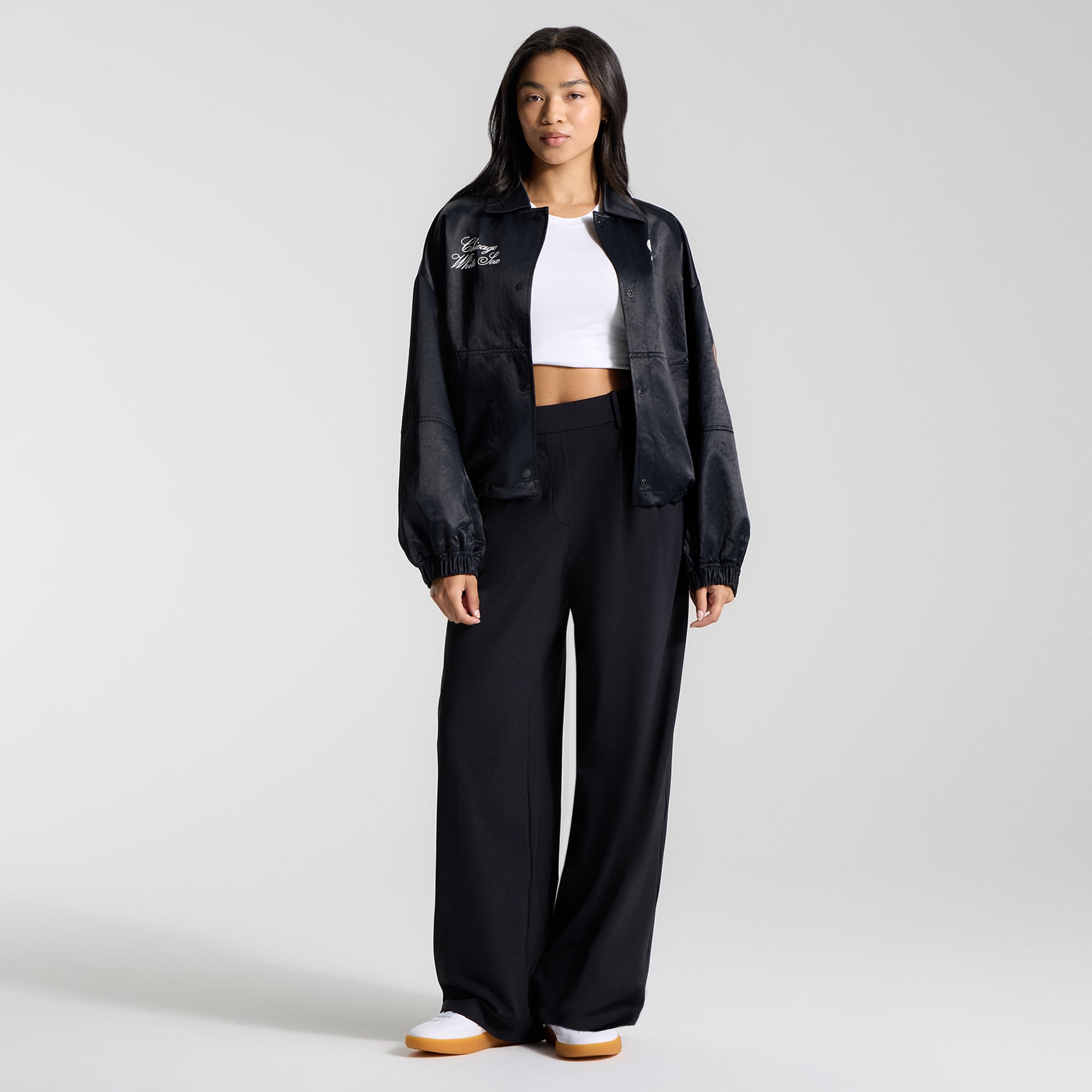 Women's lululemon Black Chicago White Sox Coaches Jacket