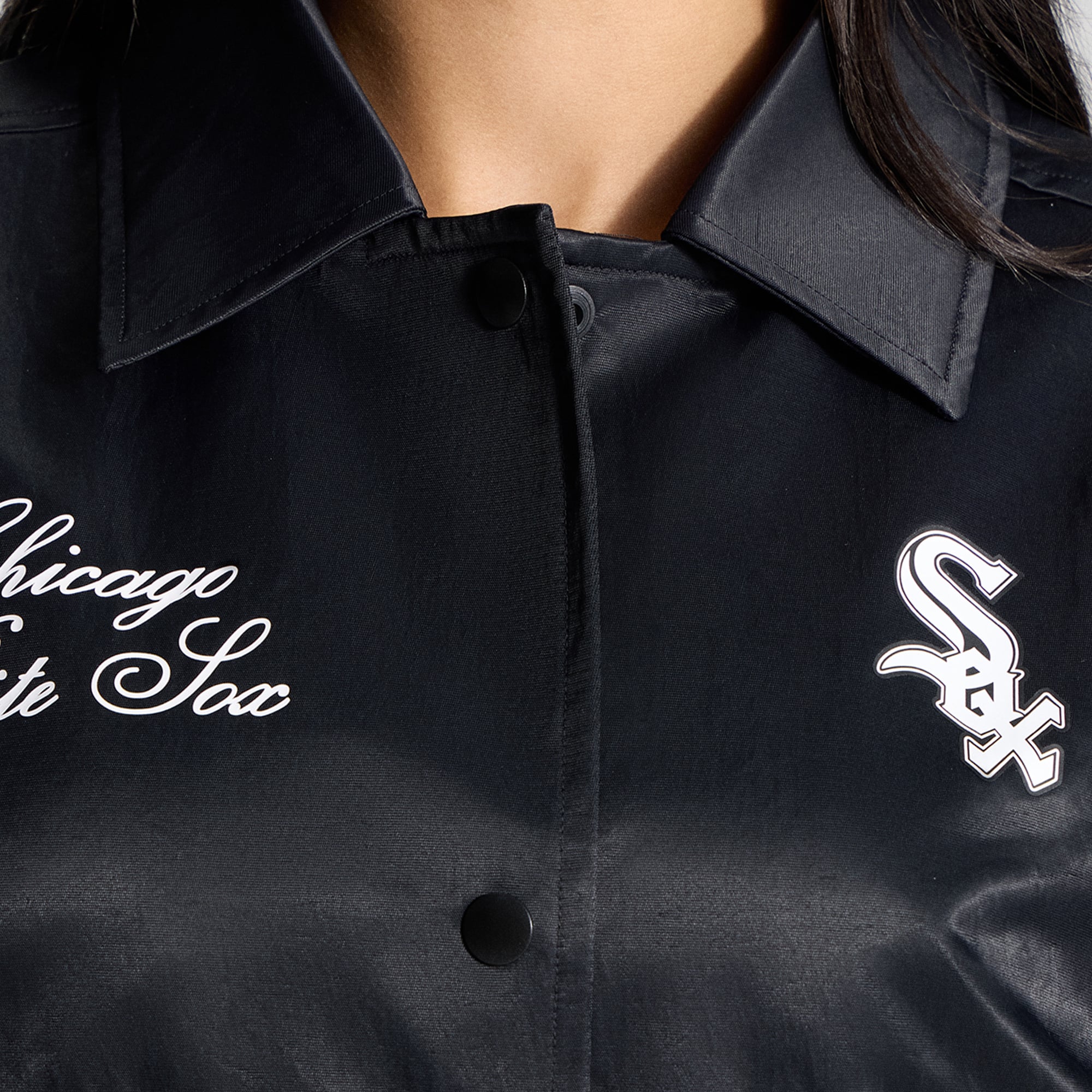 Women's lululemon Black Chicago White Sox Coaches Jacket