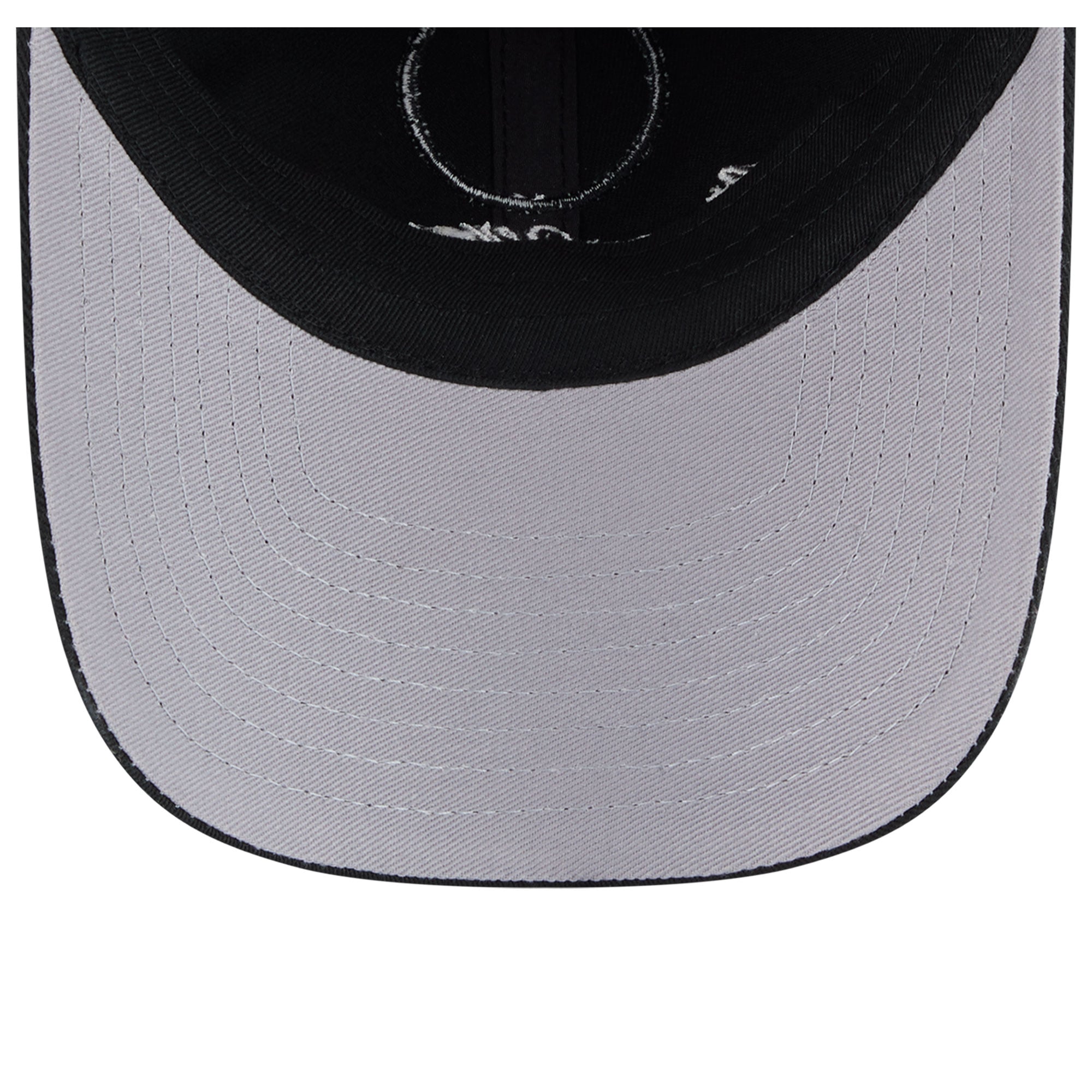 Women's New Era Black Chicago White Sox Script Patch Casual Classic Adjustable Hat