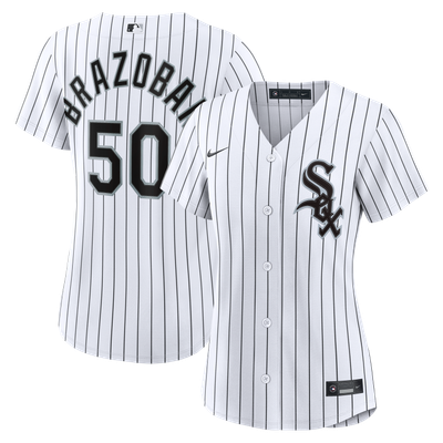 Huascar Brazoban Chicago White Sox Nike Women's Home Replica Jersey - White