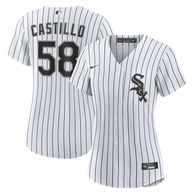 Luis Castillo Chicago White Sox Nike Women's Home Replica Jersey - White