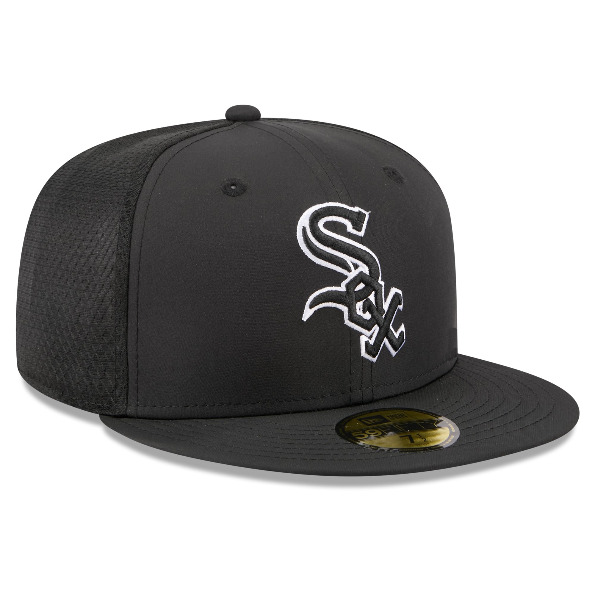 Youth New Era Black Chicago White Sox Batting Practice 59FIFTY Fitted Hat