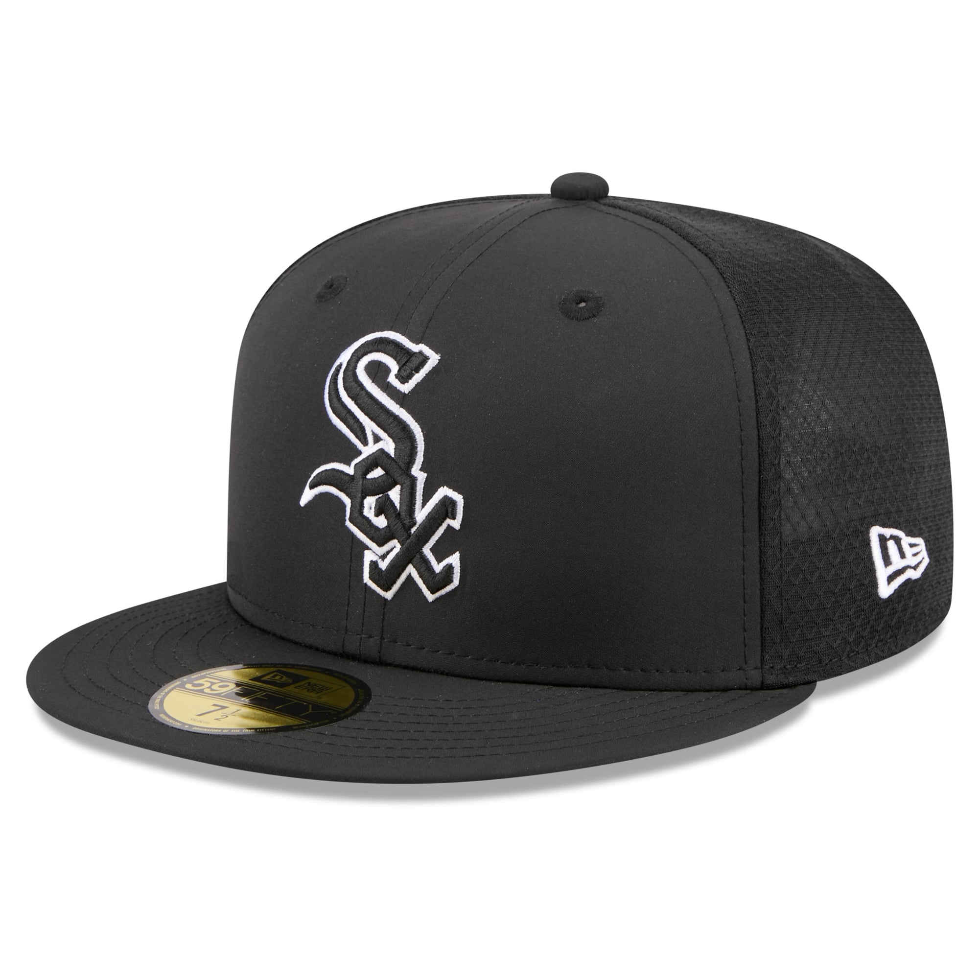 Youth New Era Black Chicago White Sox Batting Practice 59FIFTY Fitted Hat