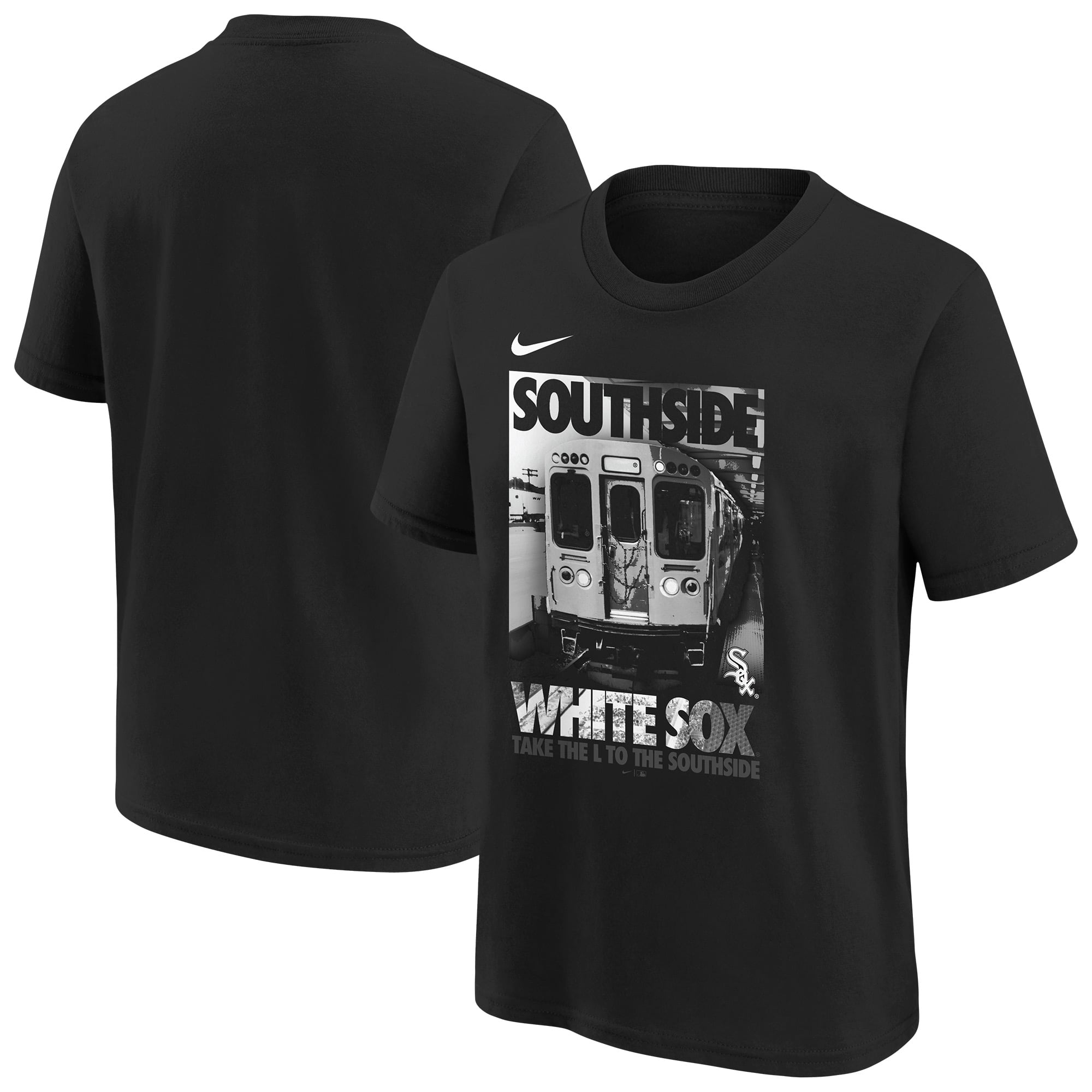 Youth Nike Black Chicago White Sox Hometown Collection T-Shirt