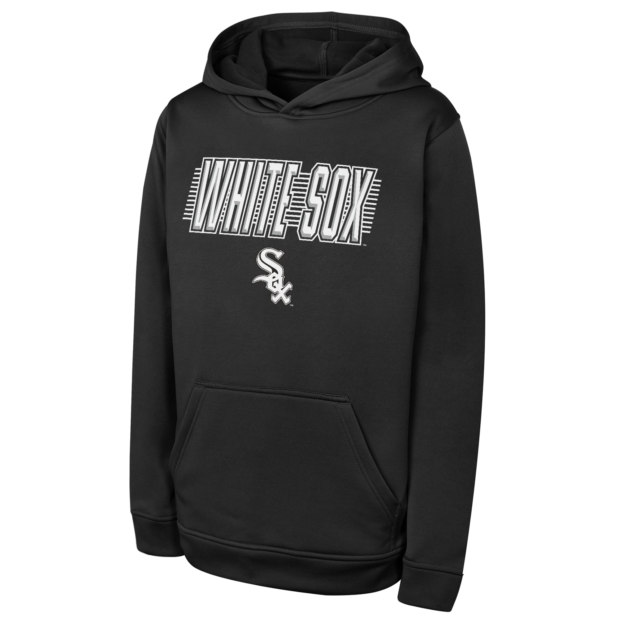 Sweat à capuche Youth Outerstuff Black Chicago White Sox Sack Party Performance