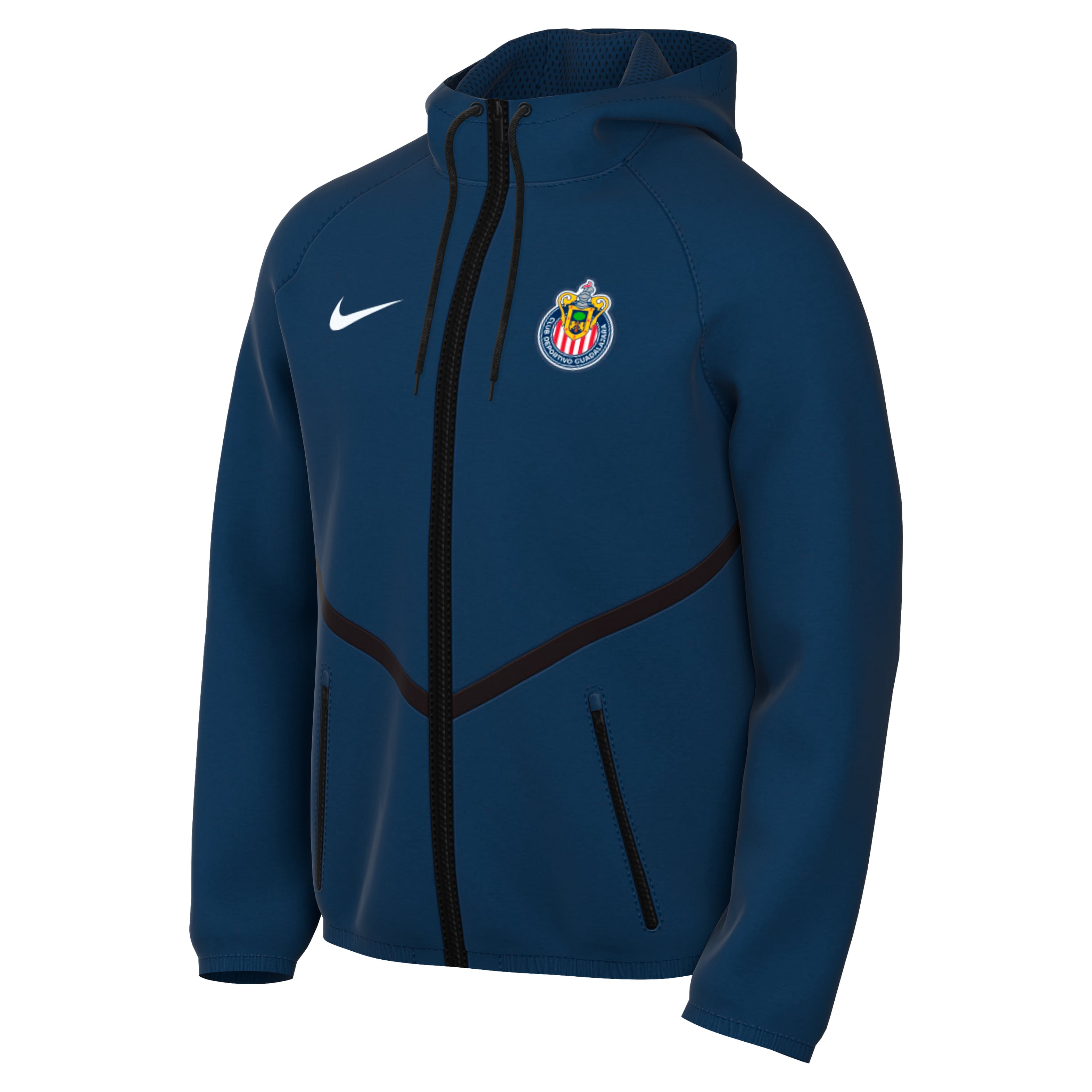 Veste zippée intégrale Nike Chivas KMD Anthem Dri-FIT bleue pour homme