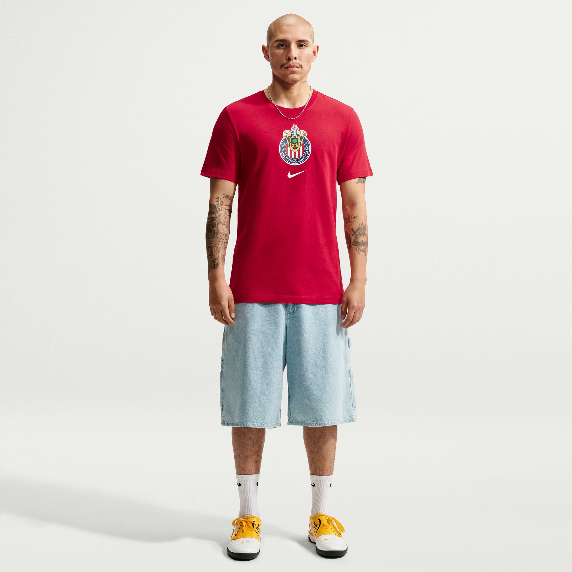 Men's Nike Red Chivas Crest T-Shirt