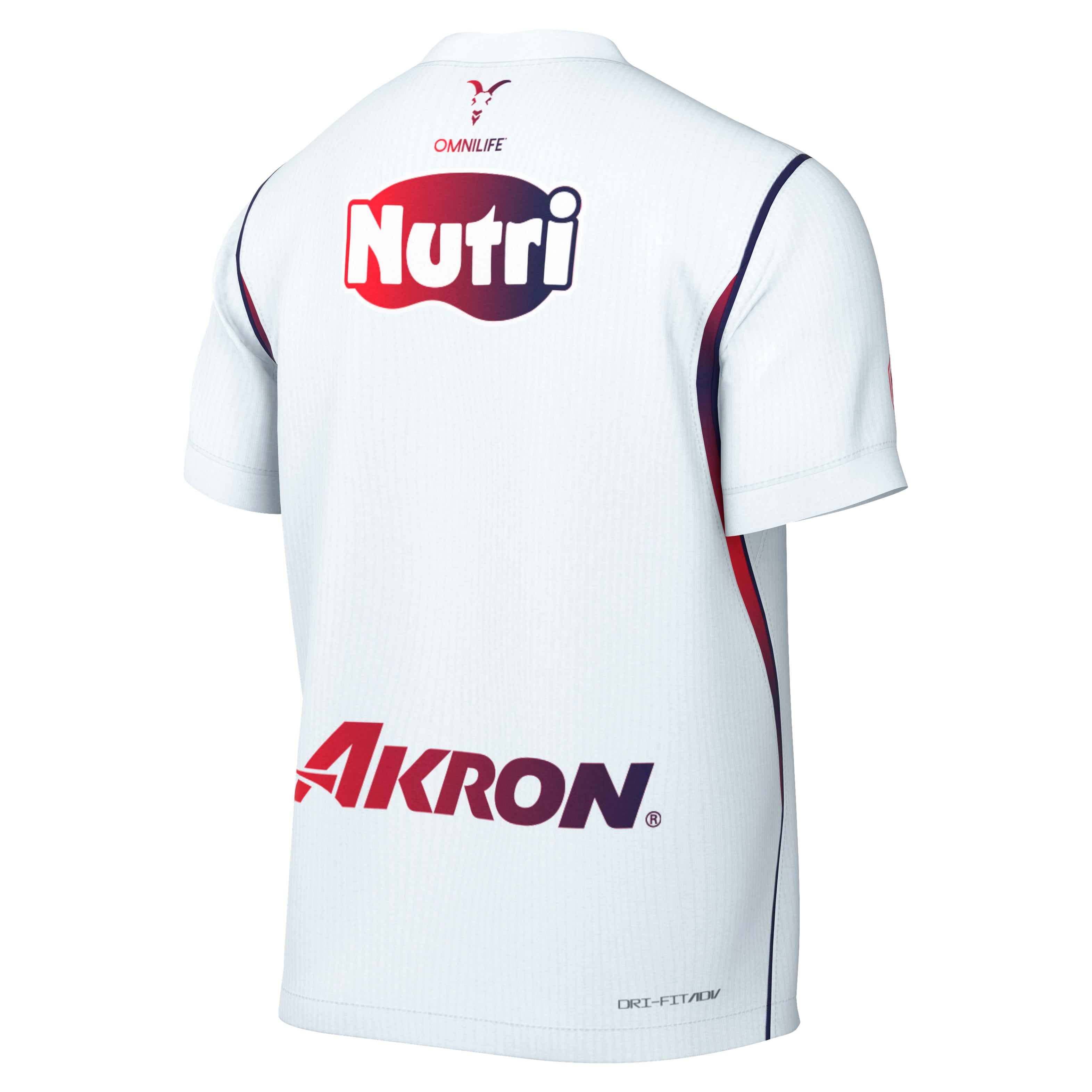 Men's Nike White Chivas 2026/27 Away Match Authentic Jersey
