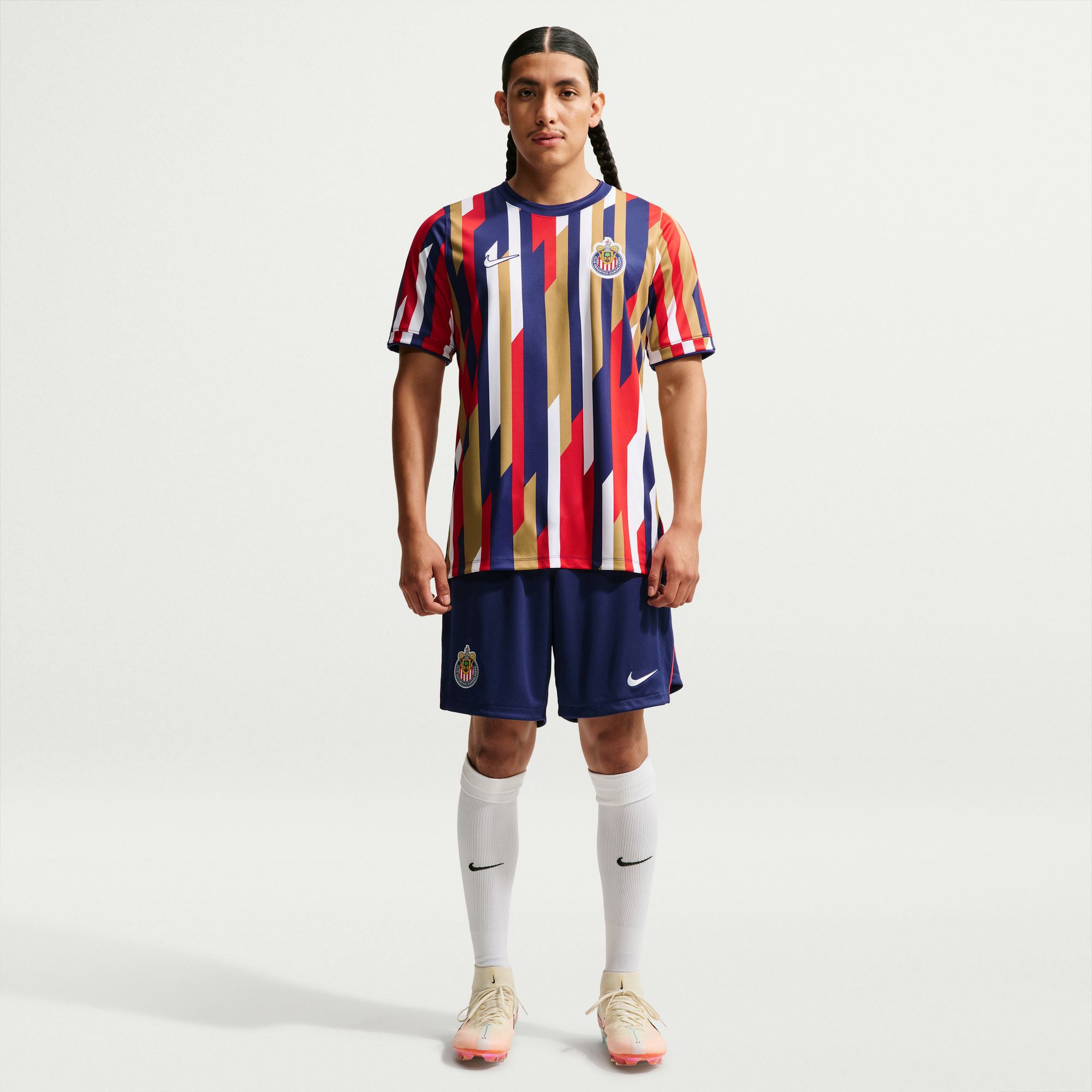 Men's Nike White Chivas 2026/27 Home Dri-FIT Pre-Match Top