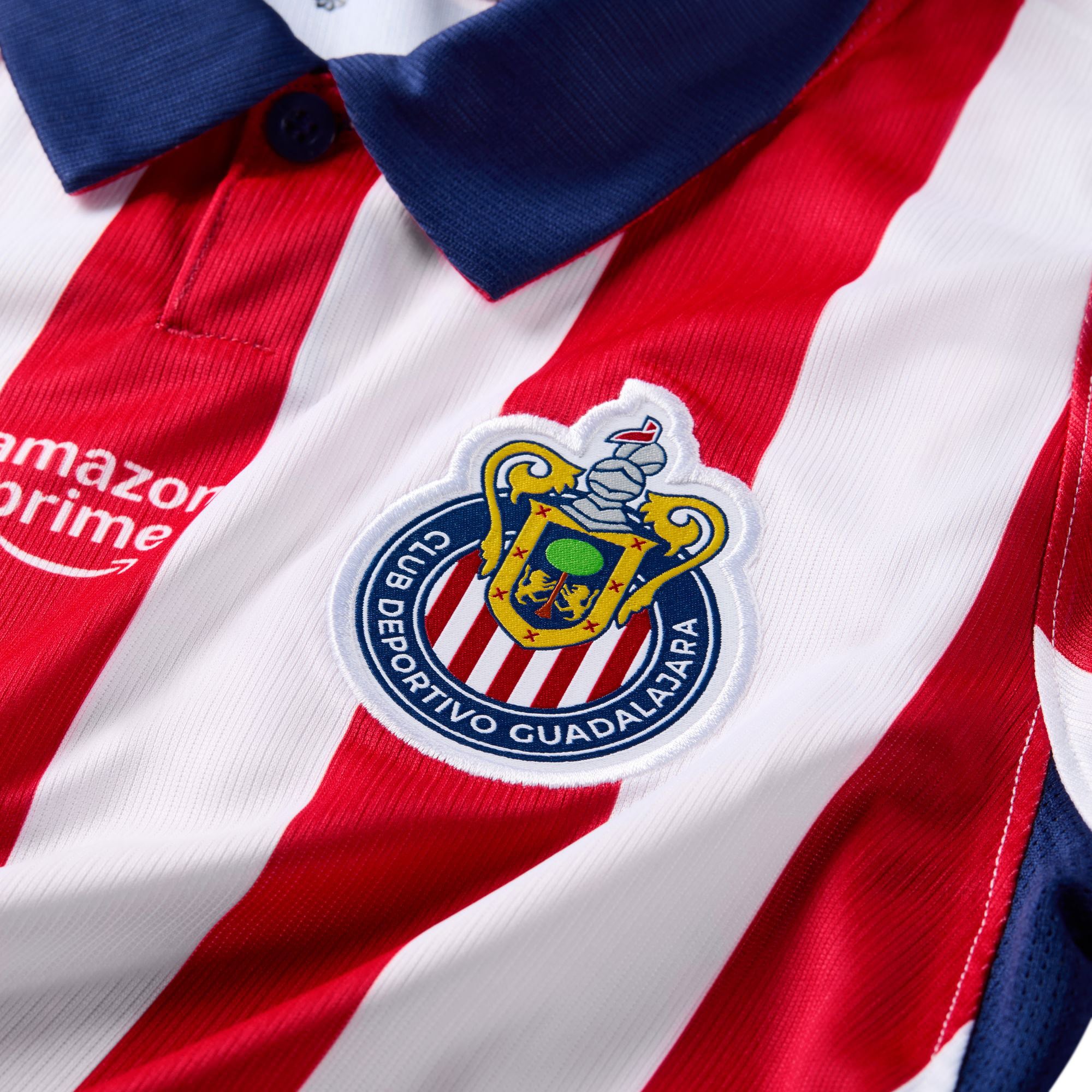 Maillot réplique domicile Nike blanc/rouge Chivas 2026/27 pour jeunes