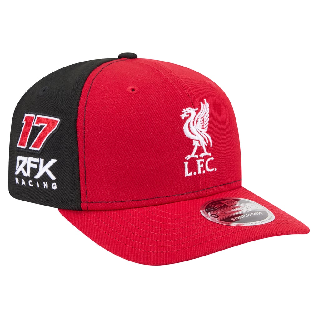  Chris Buescher x Liverpool FC New Era 9SEVENTY Adjustable Hat - Red