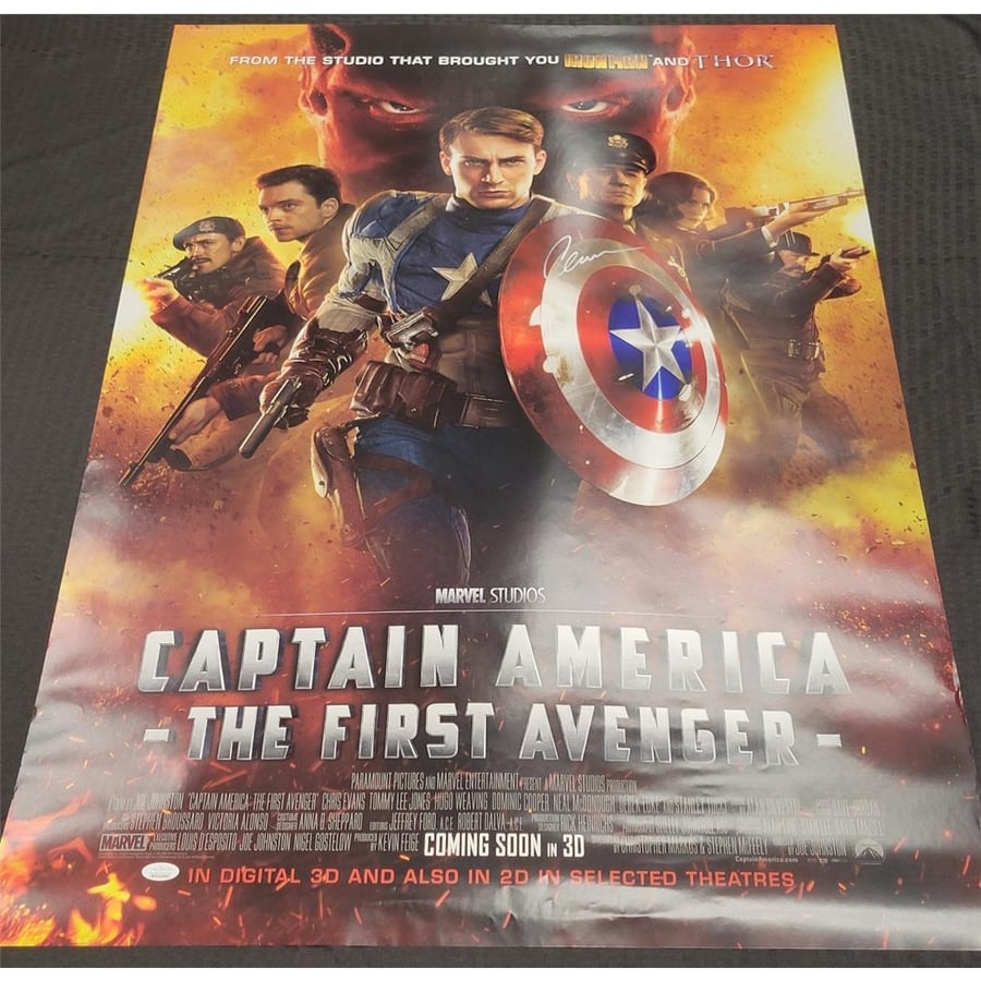 Captain America First Avenger Movie Poster Captain America First Avenger Movie Poster