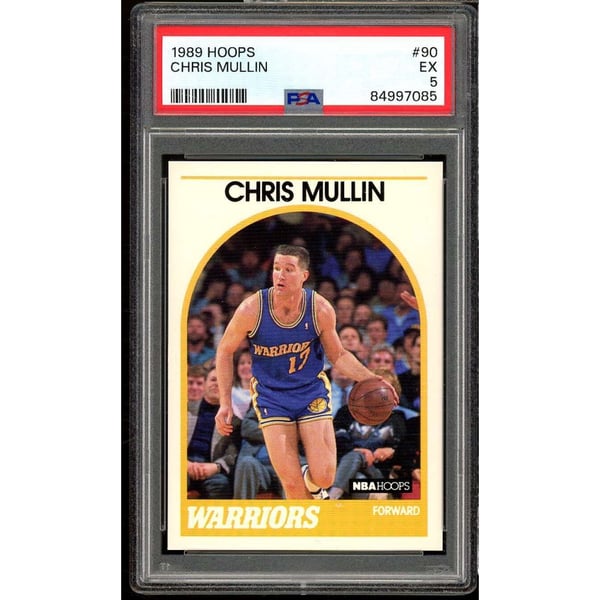 Maillot Golden State Warriors SIGNÉ Chris Mullin - Certificat Beckett COA - Hall Of Fame 2011