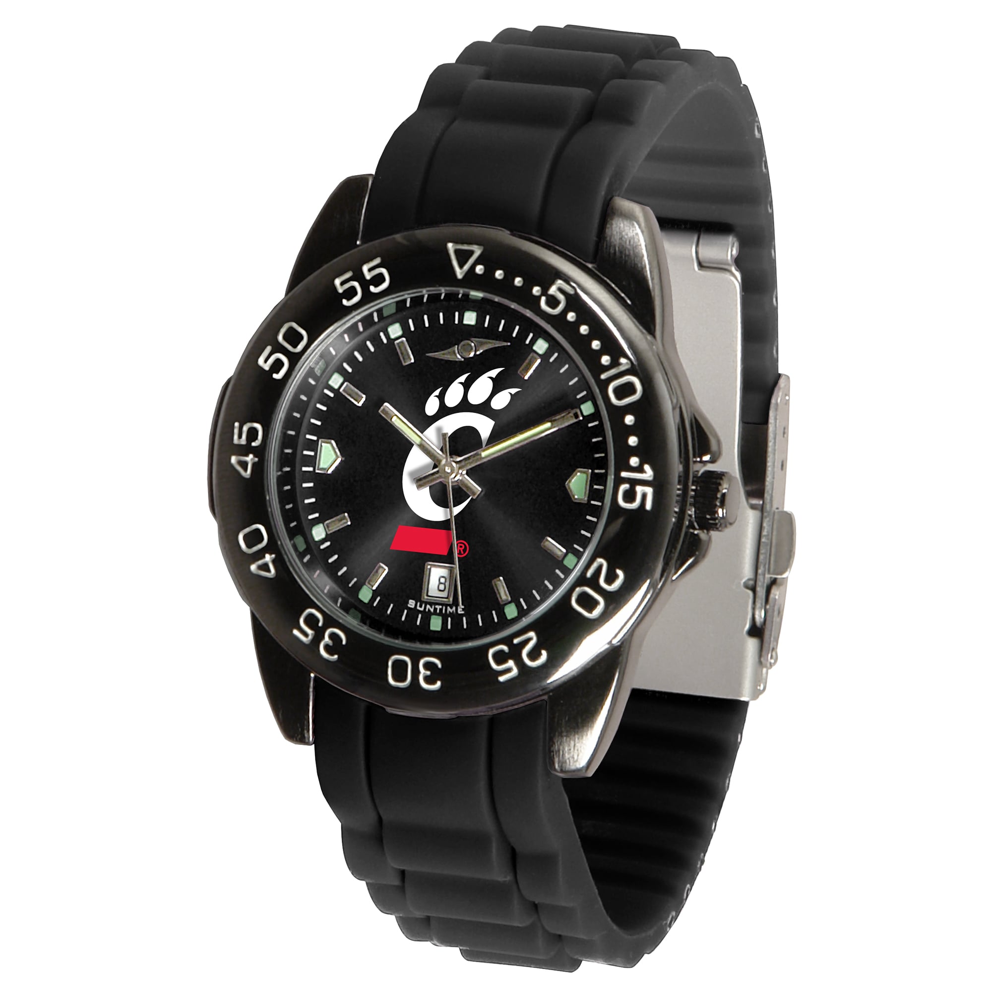 Black Cincinnati Bearcats FantomSport AC AnoChrome Watch