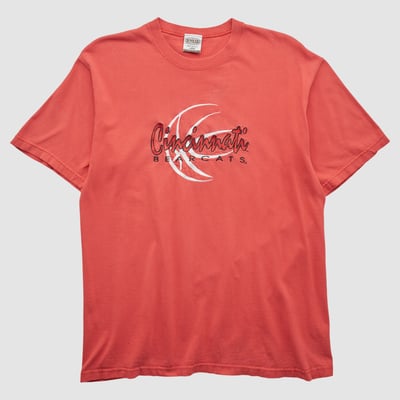 Cincinnati Bearcats B Wear 90s T-shirt - Red - XL by Fanatics Real Vintage