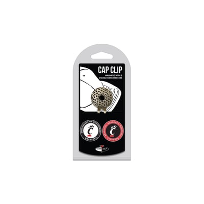 Cincinnati Bearcats Cap Clip with 2 Magnetic Markers Set