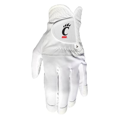 Cincinnati Bearcats Cool Mesh Cabretta Leather Golf Glove