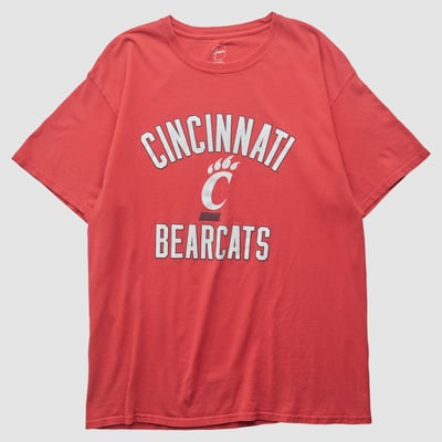 Cincinnati Bearcats Gear For Sports 2010s T-shirt - Red - M by Fanatics Real Vintage