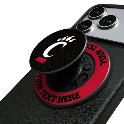 Cincinnati Bearcats Keyscaper Personalized PopSockets Magnetic Phone Grip & Stand