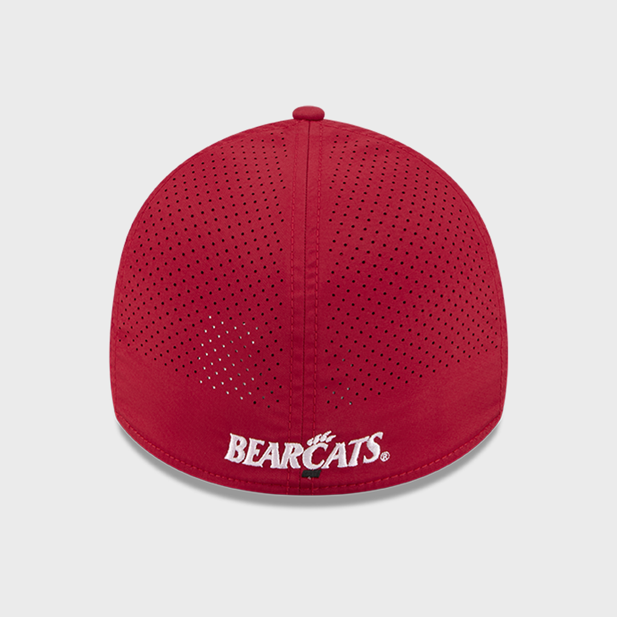 Casquette extensible New Era rouge Cincinnati Bearcats Performance Rope 39THIRTY pour homme