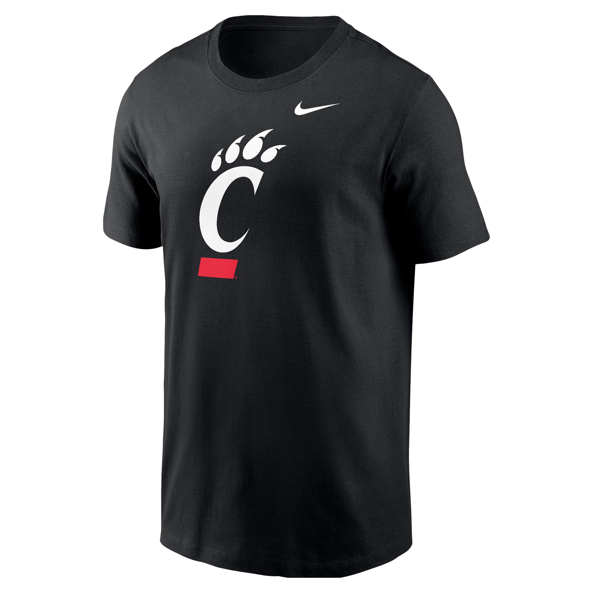 Men's Nike Black Cincinnati Bearcats Logo T-Shirt