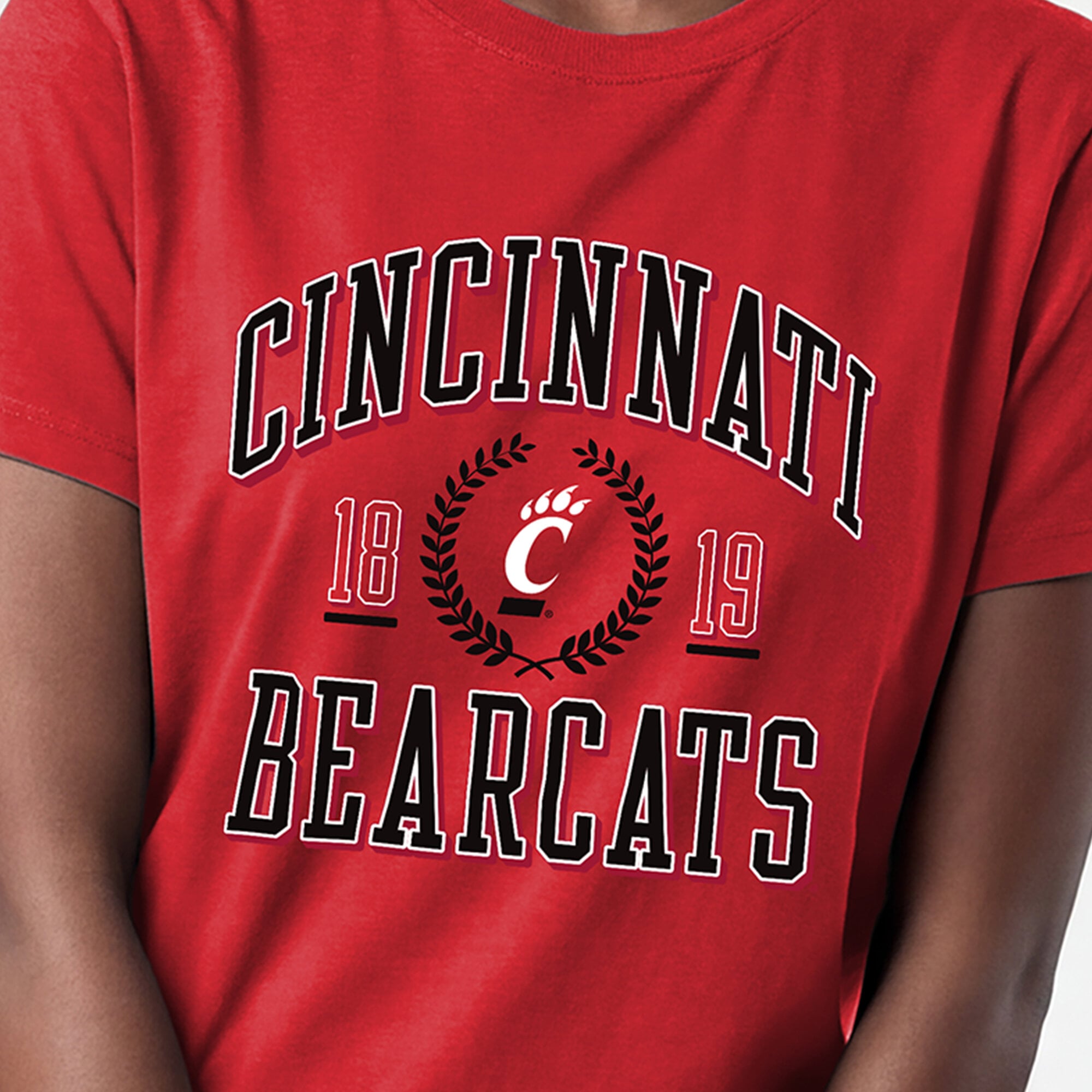 Women's Champion Red Cincinnati Bearcats Lifestyle T-Shirt