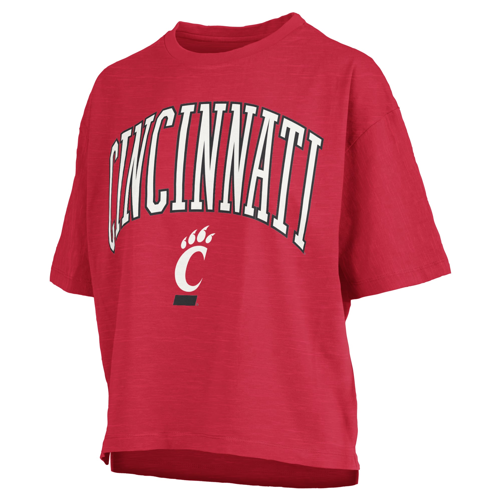 Women's Pressbox Red Cincinnati Bearcats Nelson T-Shirt