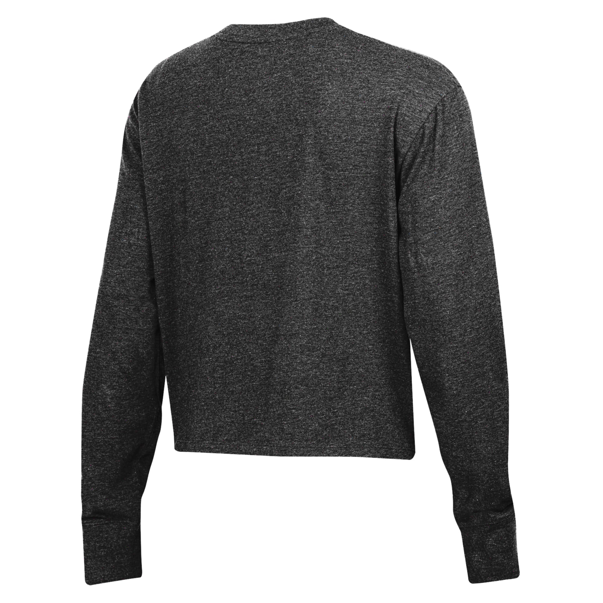 T-shirt court à manches longues Under Armour Black Cincinnati Bearcats Icon Sleeve Two-Hit pour femme, en mélange de trois matières.