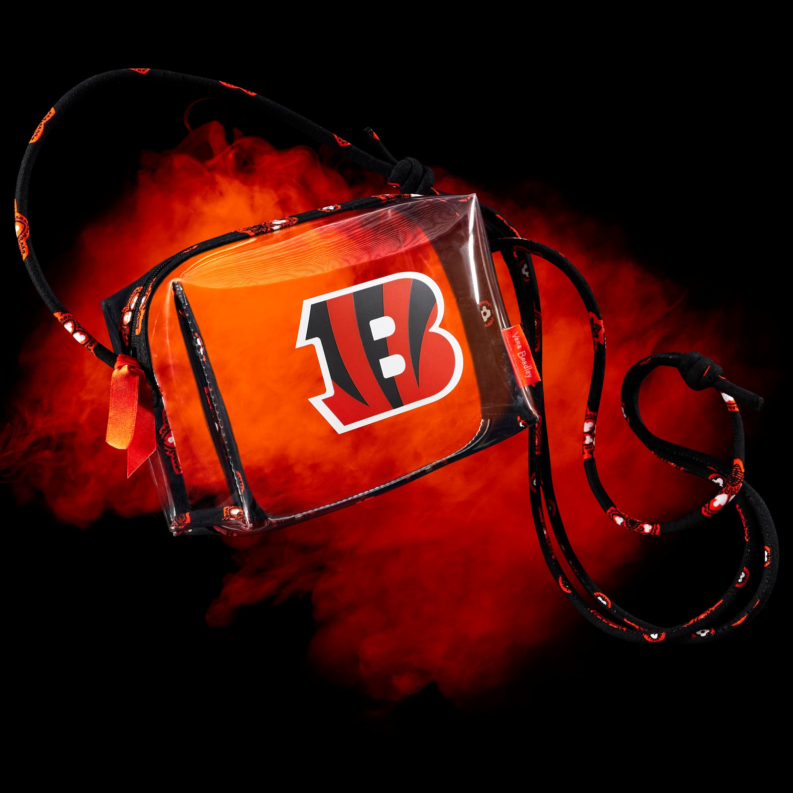 Cincinnati Bengals Vera Bradley Clear Crossbody