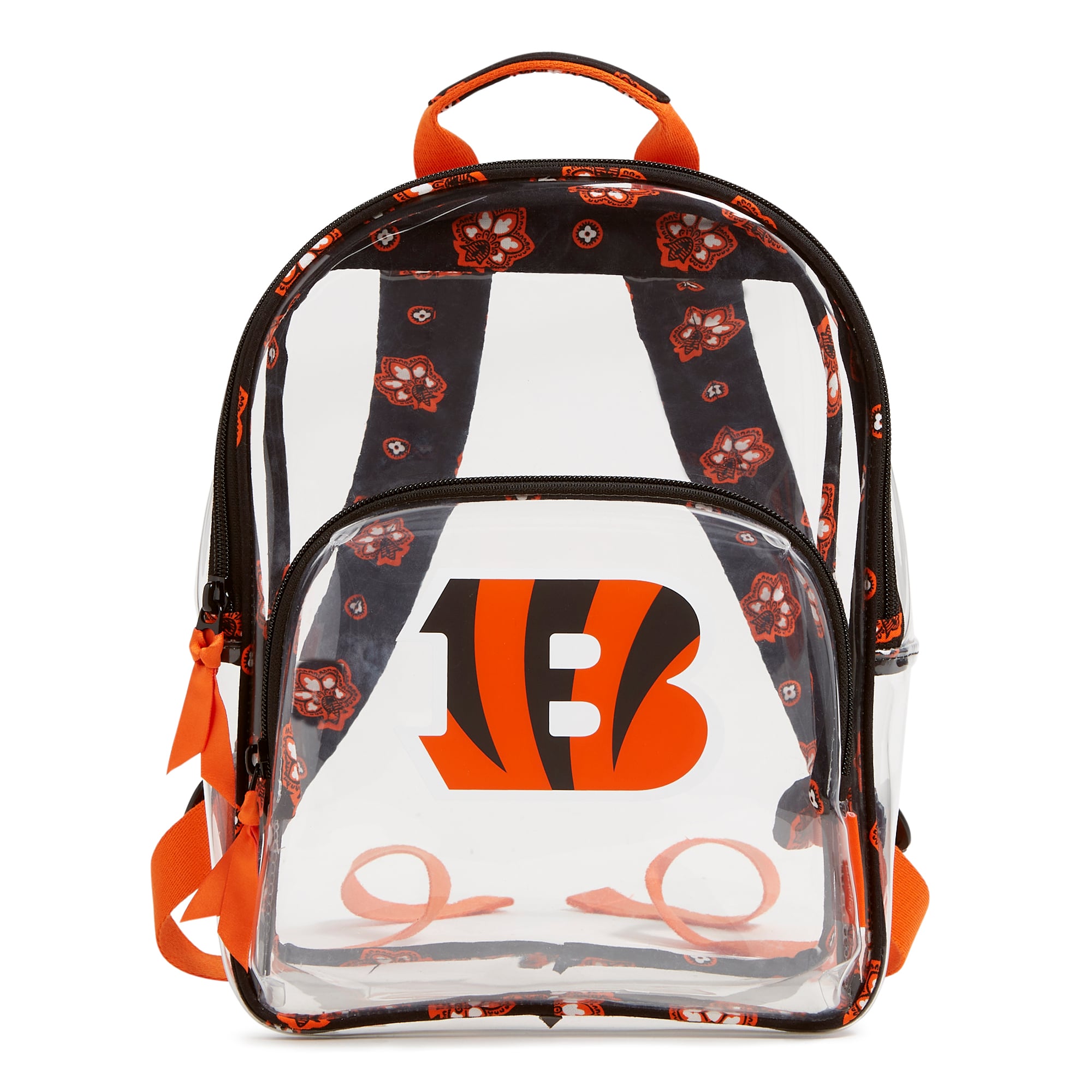 Cincinnati Bengals Vera Bradley Clear Small Backpack