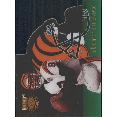 1995 Absolute Die Cut Helmets #3 Jeff Blake